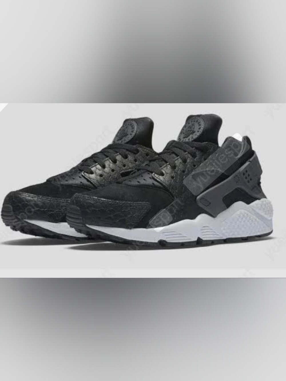 Black and White Athletic Sneakers
